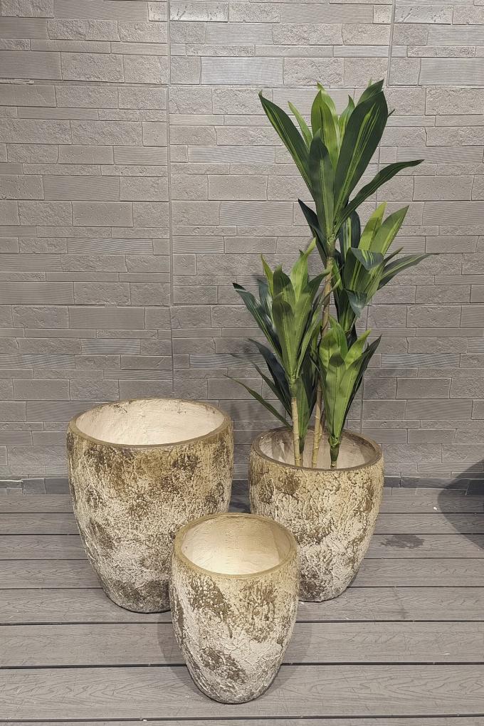 Upgrade Your Garden Décor with Our Fiber Clay Planter Affordable and Durable