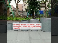 Плантаторы из глиняных волокон - идеальный выбор в поисках долговечных и стильных решений