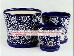 Настроите свой сад с помощью наших прочных и стильных керамических горшков