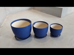 Современные глянцевые керамические цветочные горшки легкие для свадеб и мероприятий