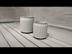 Ручная резьба волокна цемента горшок используется для угольной печи кемпинговых горелки нагреватель