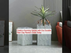Создайте потрясающий сад с нашими прочными плантаторами из глиняных волокон