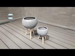 Плантер из глинопластика