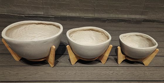 Купить 7-8 лет Продолжительность жизни Современный укрепленный глиняный плантатор идеально подходит для внутреннего и современного дизайна online manufacture