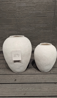 Купить Drainage Holes in Round Fiber Cement Pot A Must-Have for Plant Lovers online manufacture