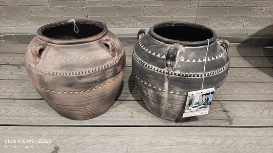 Купить Outdoor Round Fiberclay Planter with 5-6 Years Life Time Dependability online manufacture